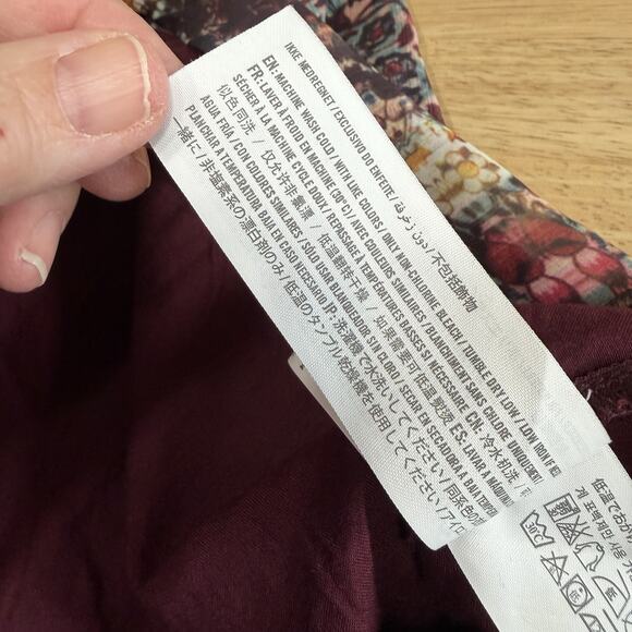 Abercrombie and Fitch Dress Womens M Floral Boho Baby Doll L/S Cottagecore - Picture 8 of 11